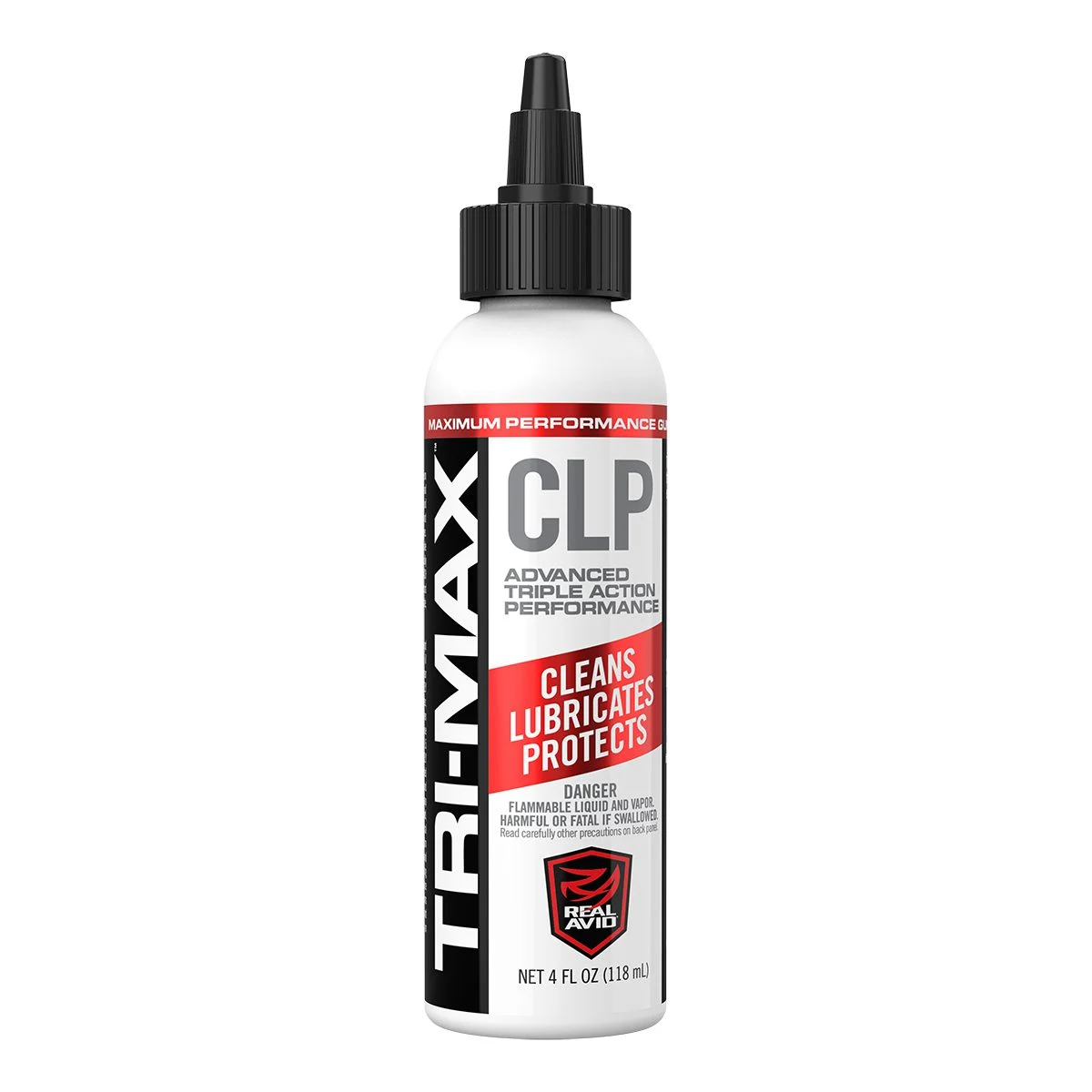 Real Avid Tri-Max CLP Squeeze Bottle 4 Oz #AVCLP4L Real Avid Tri-Max CLP Squeeze Bottle 4 Oz #AVCLP4L