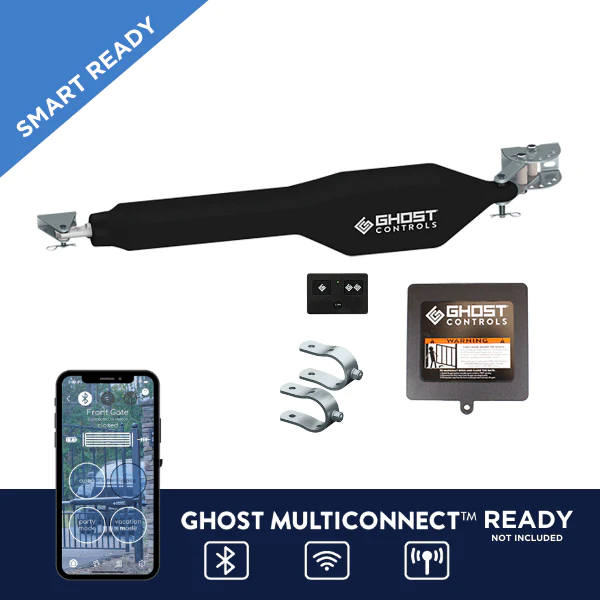 Ghost Controls Heavy Duty Single Automatic Gate Opener Kit #TSS1 Ghost Controls Heavy Duty Single Automatic Gate Opener Kit #TSS1