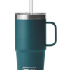 Yeti Rambler 25 Oz. Mug W/ Straw Lid - Agave Teal #21071502568