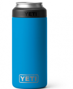 Yeti Rambler 12 oz. Colster Slim Can Cooler - Big Wave Blue #21071502660