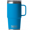 Yeti Rambler 20 Oz. Travel Mug - Big Wave Blue #21071502675