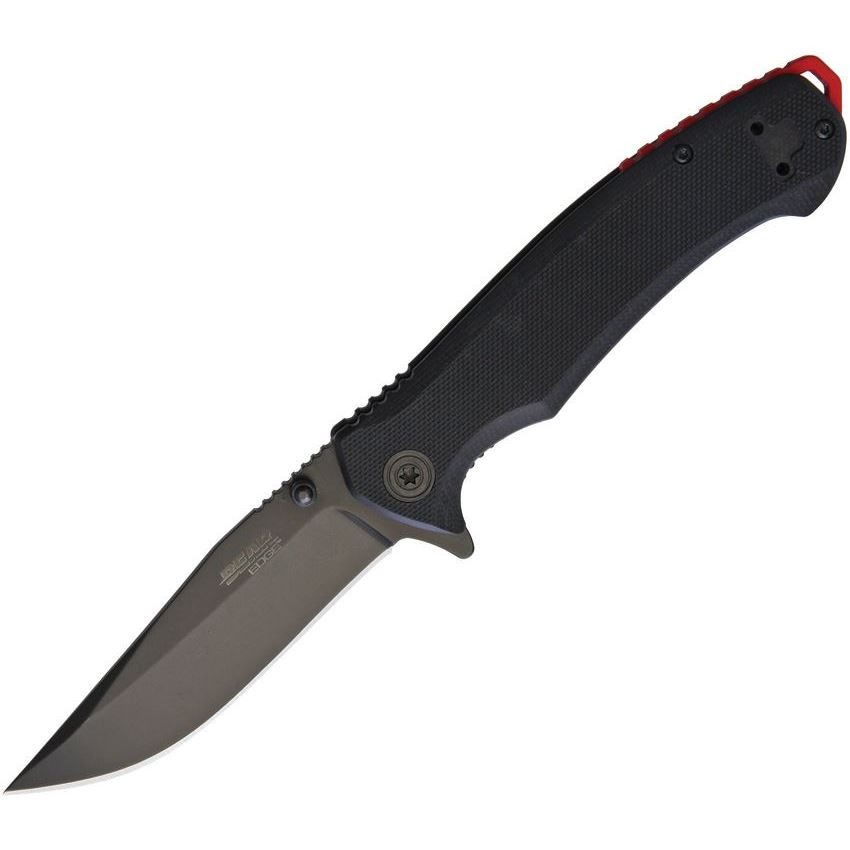 Bear & Son Bear Edge Sideliner Folding Knife Black G-10 #61112 Bear & Son Bear Edge Sideliner Folding Knife Black G-10 #61112