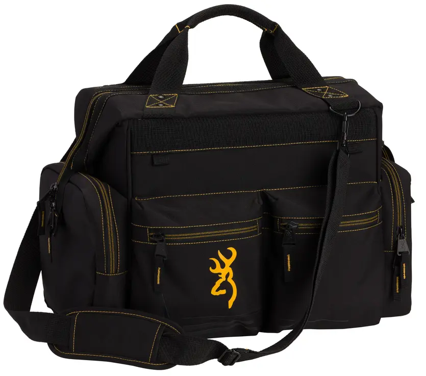 Browning Black And Gold Shooting Bag #121095899 Browning Black And Gold Shooting Bag #121095899