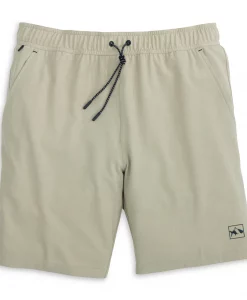 Fish Hippie Men's Shaker Hybrid Short - Taupe #S21106
