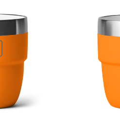 Yeti Rambler 4 Oz. Stackable Cups 2 Pk. - King Crab Orange #21071502627