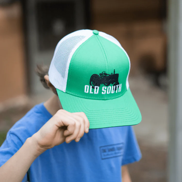 Old South Youth Tractor Trucker Hat #NSYTRAKEL Old South Youth Tractor Trucker Hat #NSYTRAKEL