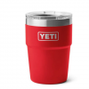 Yeti Rambler 16 Oz. Stackable Cup - Rescue Red #21071502957