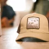 Southern Point Co. Original Bird Dog Trucker Hat - Khaki #HATST-K