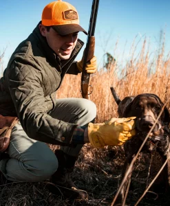 Southern Point Co. Upland Mesh Trucker Hat - Blaze #HATAMT-B