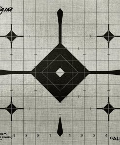 Allen EZ Aim 12" Thermal ID Grid Target - Gray #15795