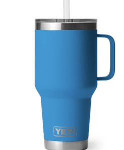 Yeti Rambler 35 Oz. Straw Mug - Big Wave Blue #21071502685