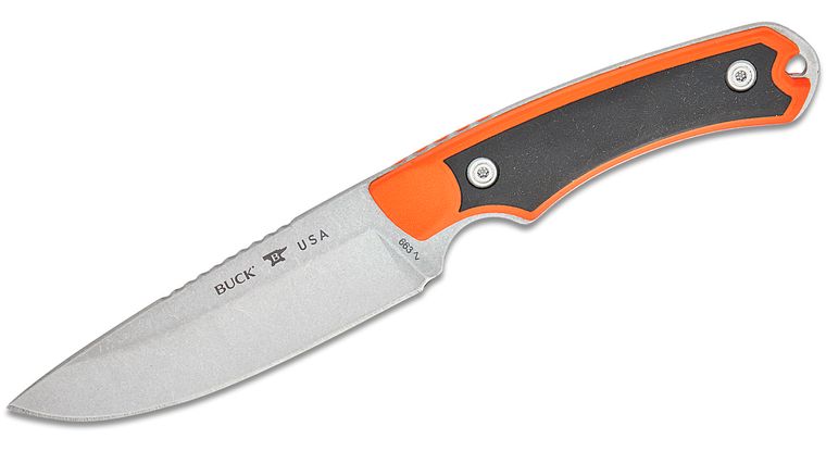 Buck Knives 663 Alpha Guide Select Fixed Blade Orange Black Knife #0663ORS-B Buck Knives 663 Alpha Guide Select Fixed Blade Orange/Black Knife #0663ORS-B