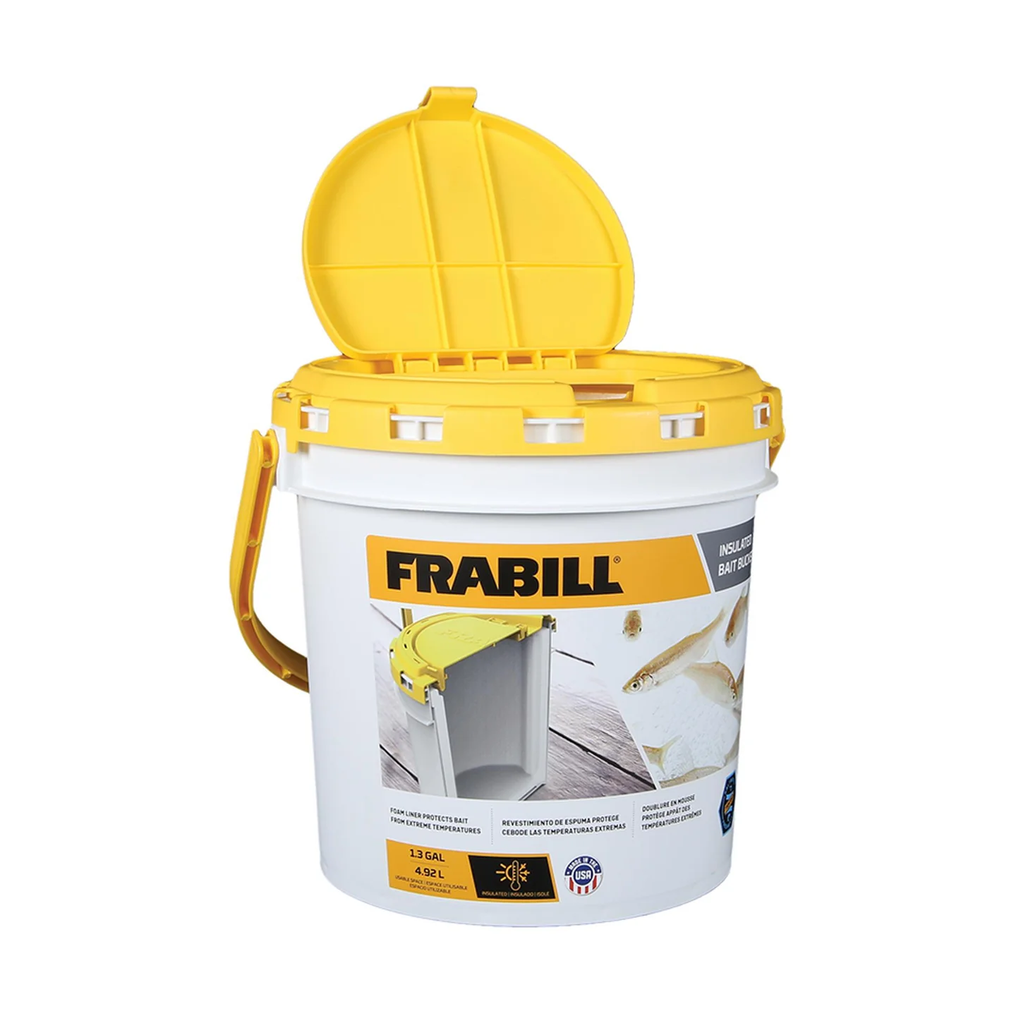 Frabill Insulated Bait Bucket #PMC4822 Frabill Insulated Bait Bucket #PMC4822