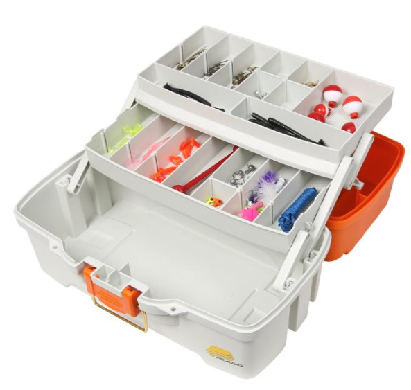 Plano Let's Fish Two-Tray Tackle Box Plano Let's Fish Two-Tray Tackle Box #620210