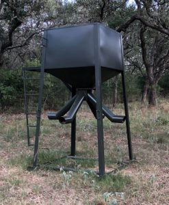 Atascosa 2000lb Ext Tube Feeder W/Skids & Fill Platform #GF103