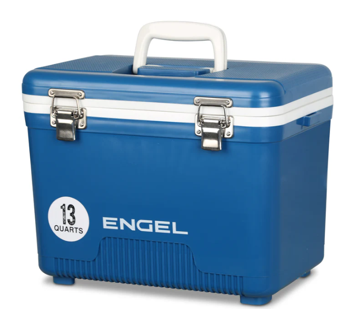 ELEMENTAL BLUE Engel 13 Quart Drybox/Cooler - Elemental Blue #UC13EB