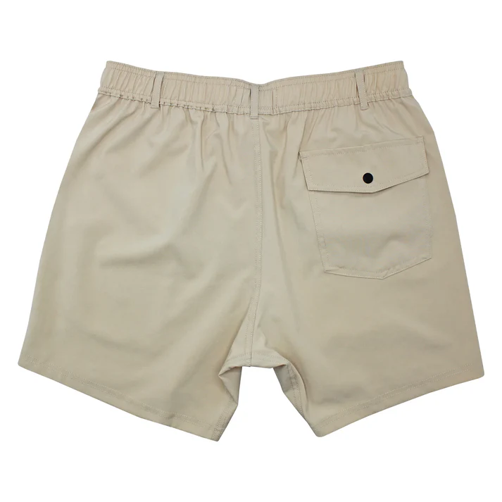 Local Boy Men's Volley Short - Khaki #L1600002KHK Local Boy Men's Volley Short - Khaki #L1600002KHK