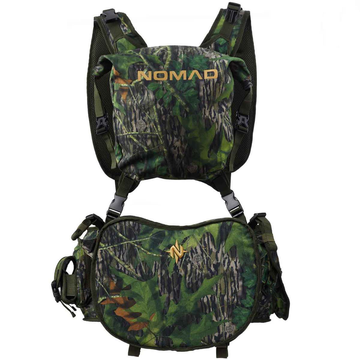 Nomad Pursuit Convertible Turkey Vest Mossy Oak Shadowleaf #N9000008-931 Nomad Pursuit Convertible Turkey Vest Mossy Oak Shadowleaf #N9000008-931