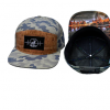 The Heartbeat Brand Hunting 7 Panel Hat - Cork/Sand Camo #HNT-7CKLTCMOLSLTCMO
