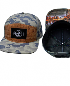 The Heartbeat Brand Hunting 7 Panel Hat - Cork/Sand Camo #HNT-7CKLTCMOLSLTCMO