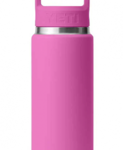 Yeti Rambler 26 Oz. Straw Bottle W/ Straw Cap - Wildflower Fuchsia #21071503681