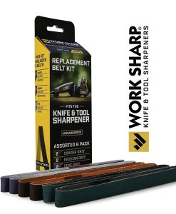 Work Sharp Knife And Tool Sharpener Replacement Belt Kit #WSSA0002012