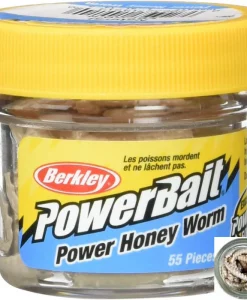 Berkley PowerBait 1" Honey Worm #BEBPHWN