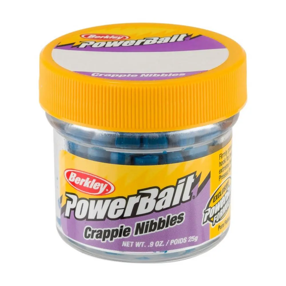 Berkley PowerBait Crappie Nibbles - Blue Neon #BCNPBN Berkley PowerBait Crappie Nibbles - Blue Neon #BCNPBN