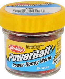 Berkley PowerBait Power Honey Worm - Red #BEBPHWR