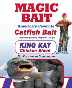 Magic Bait Catfish Cubes 7oz - King Kat Chicken Blood