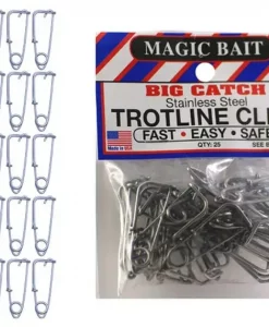 Magic Bait Magic Trotline Clips 25 Pack #MTLC