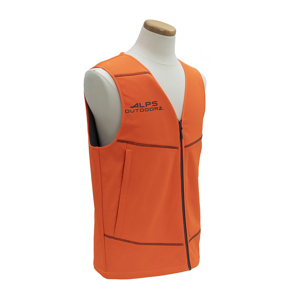 Alps Outdoorz Dialed-In Blaze Orange Vest Small #8475251 Alps Outdoorz Dialed-In Blaze Orange Vest Small #8475251