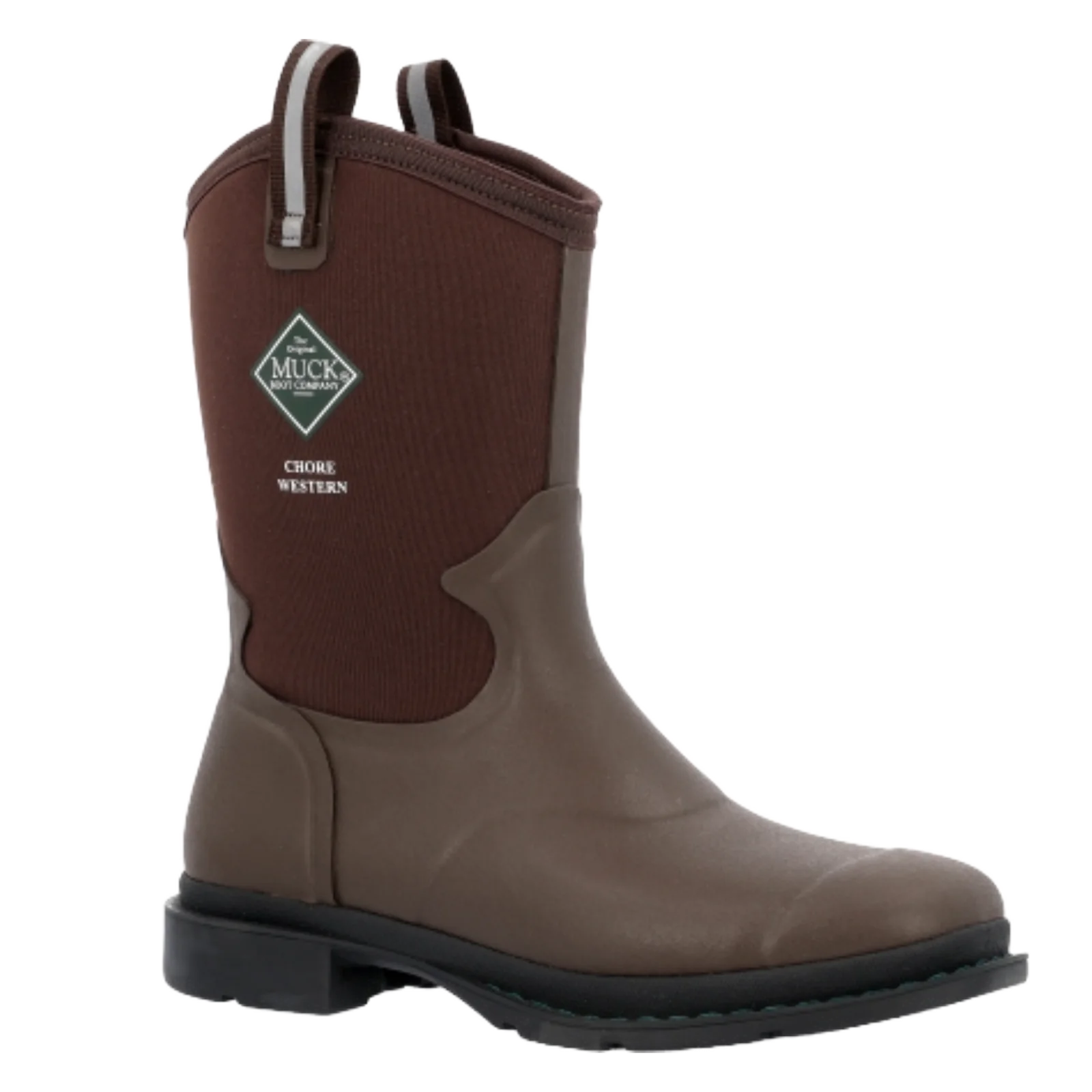 Muck Boot Men's Chore Mid Western Brown Work Boot #MCHWM90 Muck Boot Men's Chore Mid Western Brown Work Boot #MCHWM90