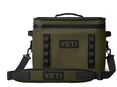 OLIVE/BLACK Yeti Hopper Flip 18 Soft Cooler - Olive/Black #18060131301