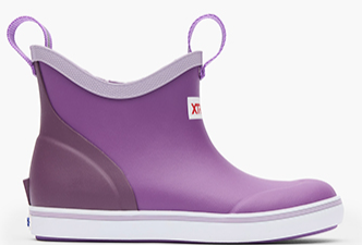 PURPLE XTRATUF Little Kids' Ankle Deck Boot - Purple #XKAB500C