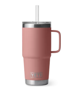 Yeti Rambler 25 Oz Straw Mug Sandstone #21071503347