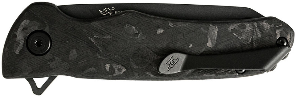 Buck Knives 843 Sprint Ops Flipper Knife Marbled Carbon Fiber Handles #0843CFS Buck Knives 843 Sprint Ops Flipper Knife Marbled Carbon Fiber Handles #0843CFS