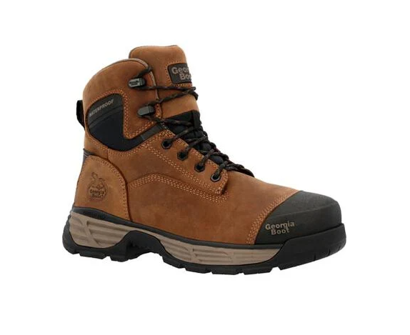 GB00679 Georgia Boot Men's Durablend Edge 6" Waterproof Alloy Toe Work Boot #GB00679