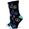Two Left Feet Peace Out Super Soft Socks #TLFSS-PO