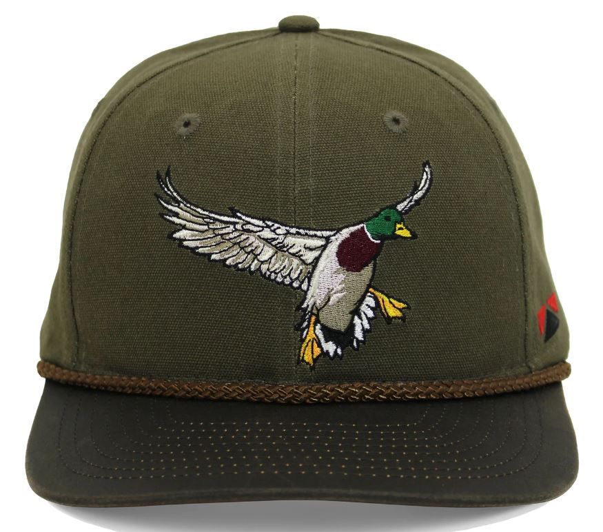 Paramount Outdoors Canvas Wax Mallard Cap #PAO2413 Paramount Outdoors Canvas Wax Mallard Cap #PAO2413