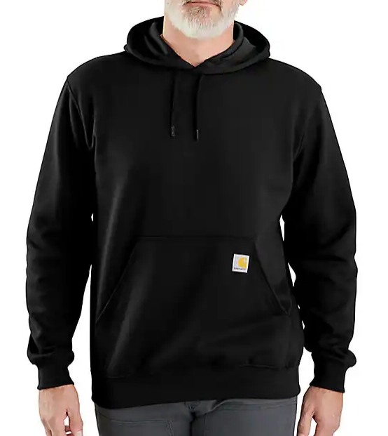 BLACK Carhartt Loose Fit Midweight Hoodie #K121