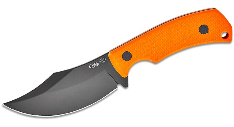 Case Chris Taylor CT3 Hunter Fixed Blade Orange Textured G10 Handle #76937