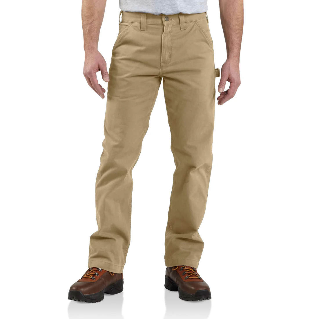 FIELD KHAKI B324 Carhartt Men's Utility Work Pant - Relaxed Fit - Twill #B324