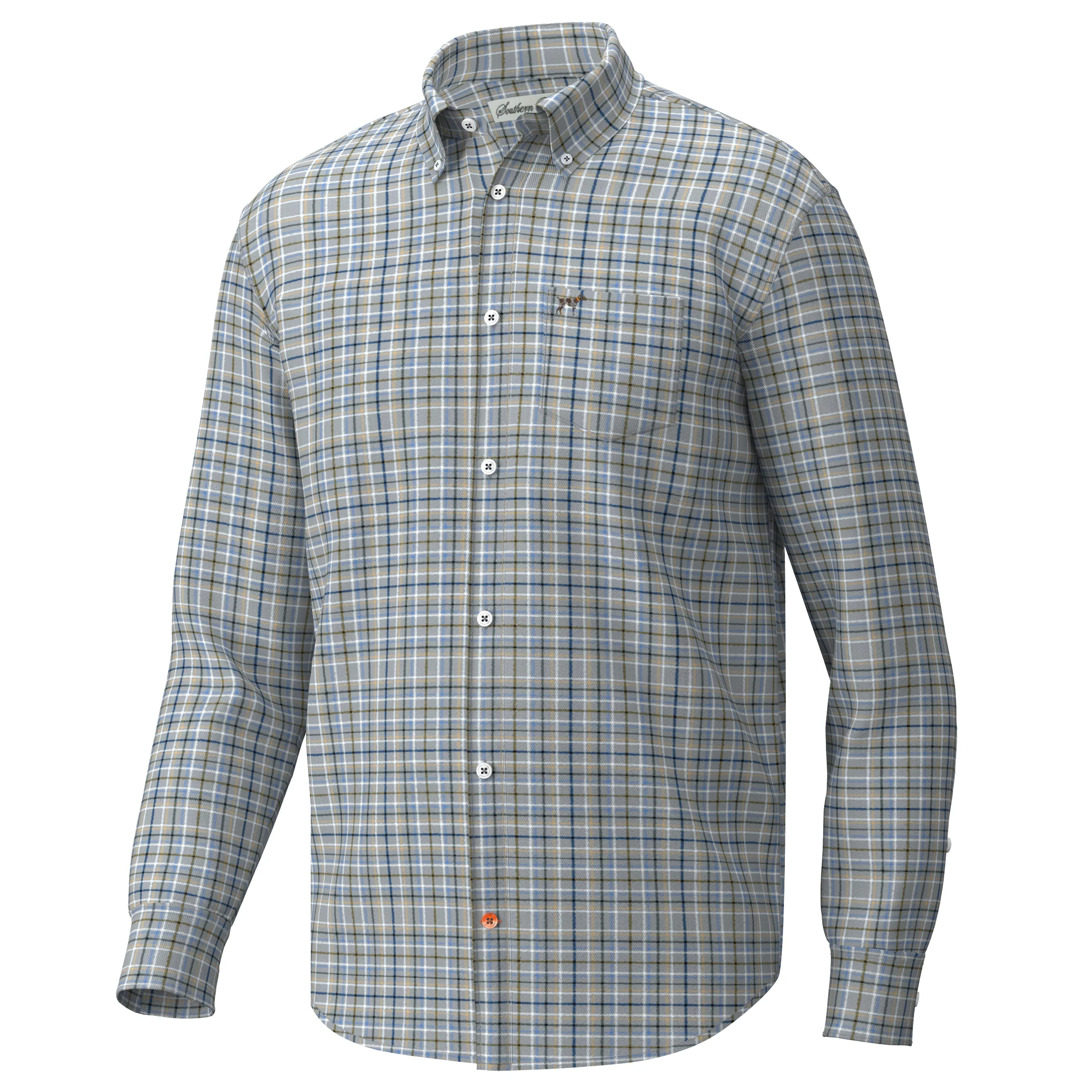 Southern Point Co. Youth Hadley Luxe Button Down Stratton Plaid Southern Point Co. Youth Hadley Luxe Button Down Stratton Plaid