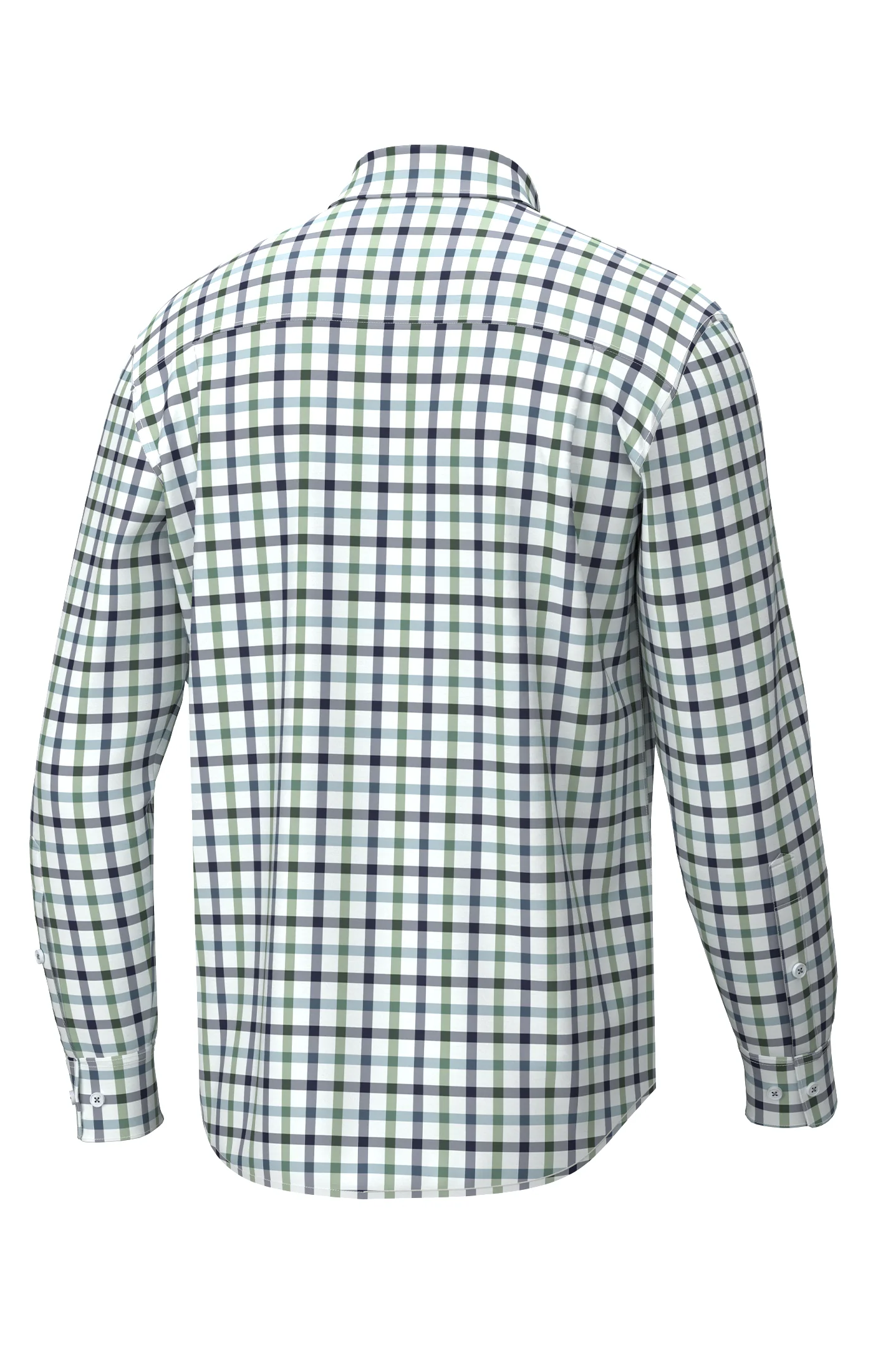 Southern Point Co. Youth Hadley Performance Button Down Burke Tattersall Southern Point Co. Youth Hadley Performance Button Down Burke Tattersall