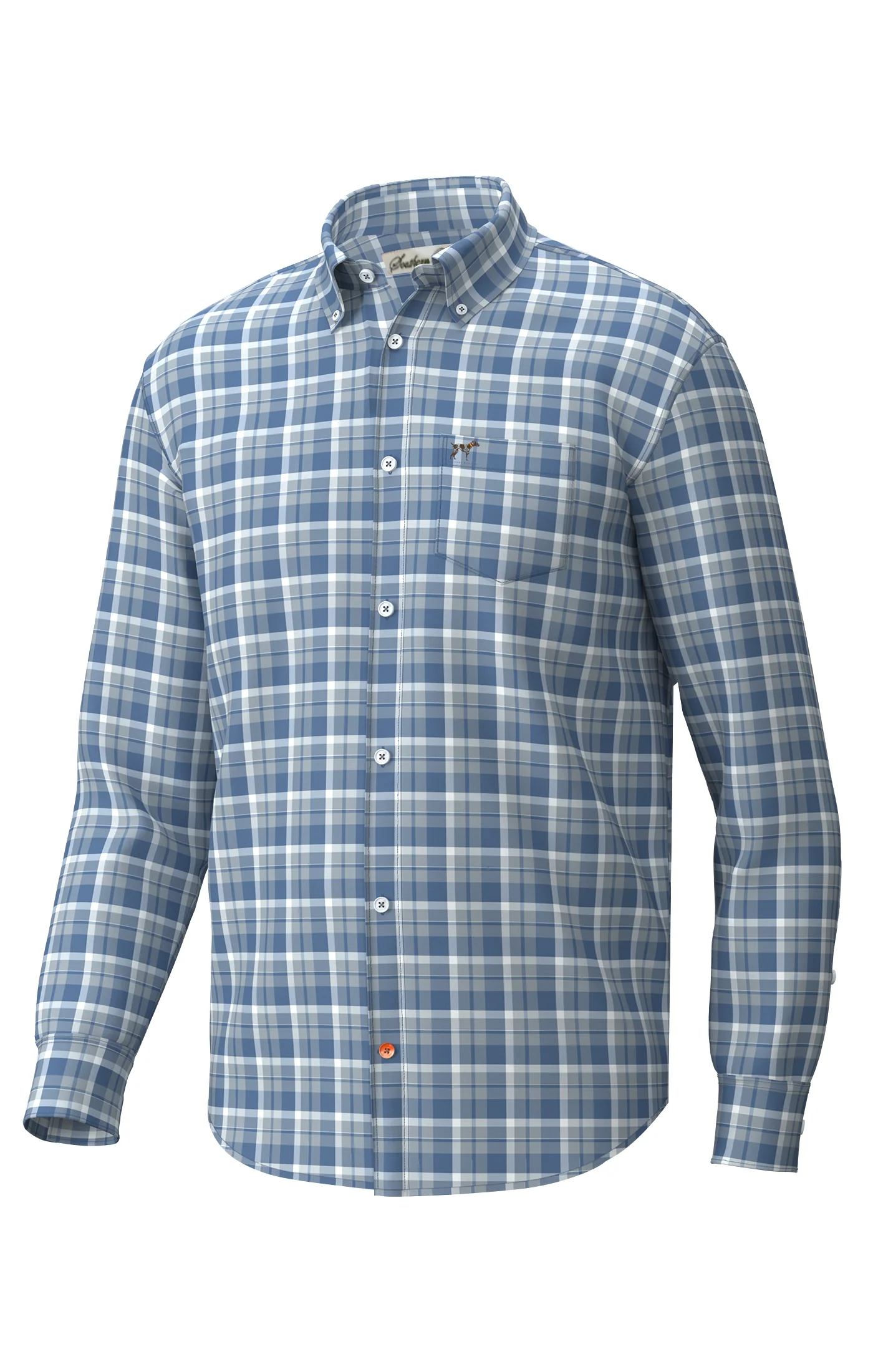 Preston Plaid Southern Point Co. Hadley Stretch Button Down