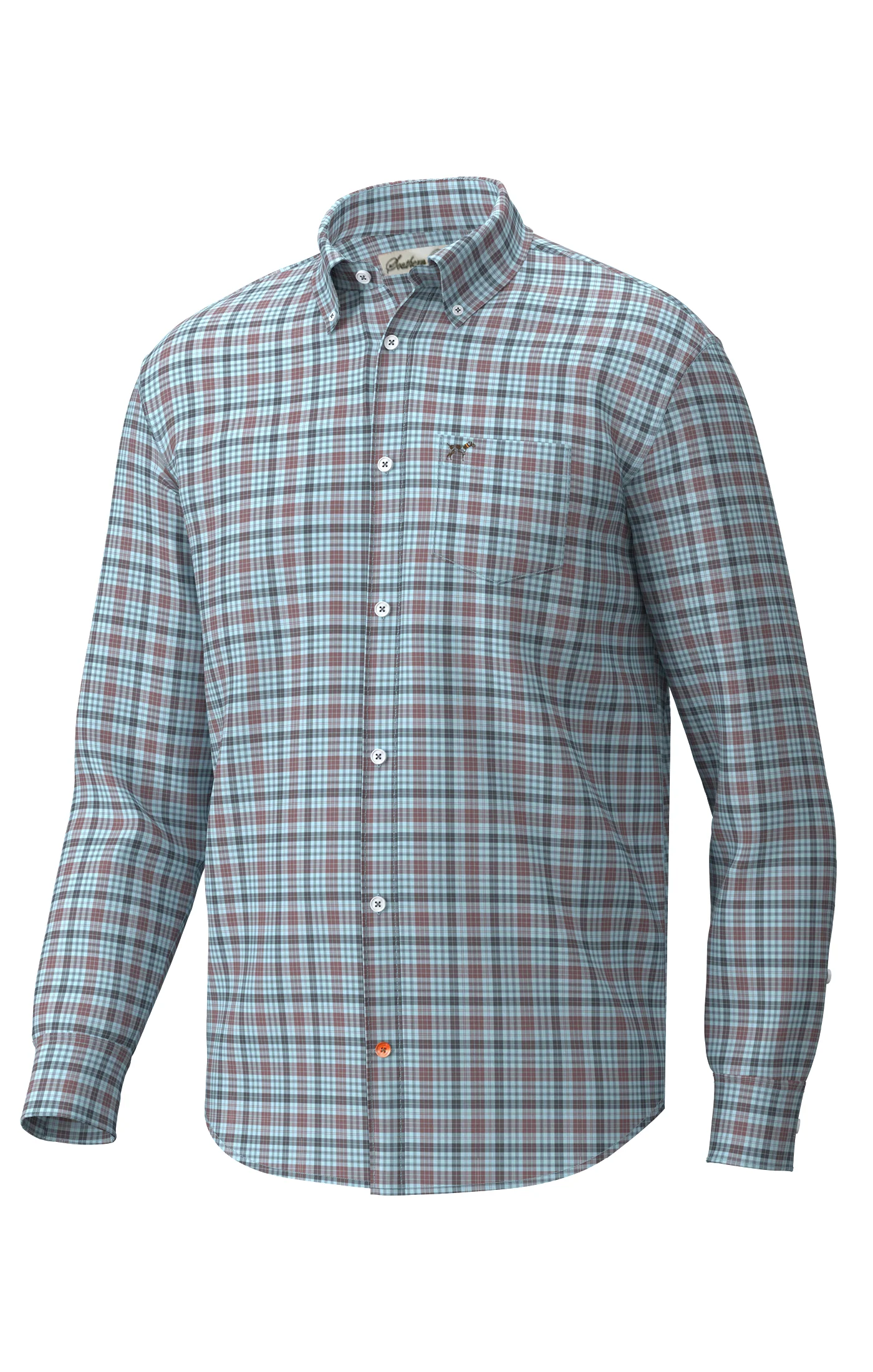 Jasper Plaid Southern Point Co. Hadley Stretch Button Down
