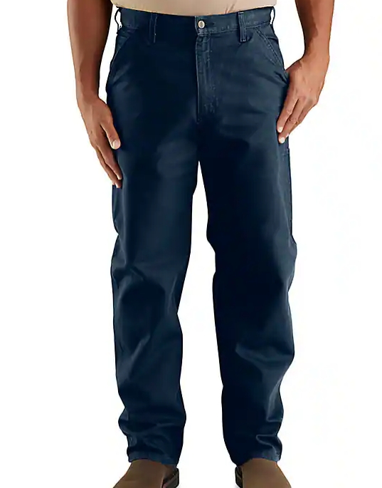 MIDNIGHT B11 Carhartt Men's Utility Work Pant - Loose Fit - Washed Duck #B11