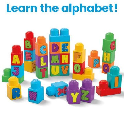 Mega Bloks ABC Building Bag #151218 Mega Bloks ABC Building Bag #151218