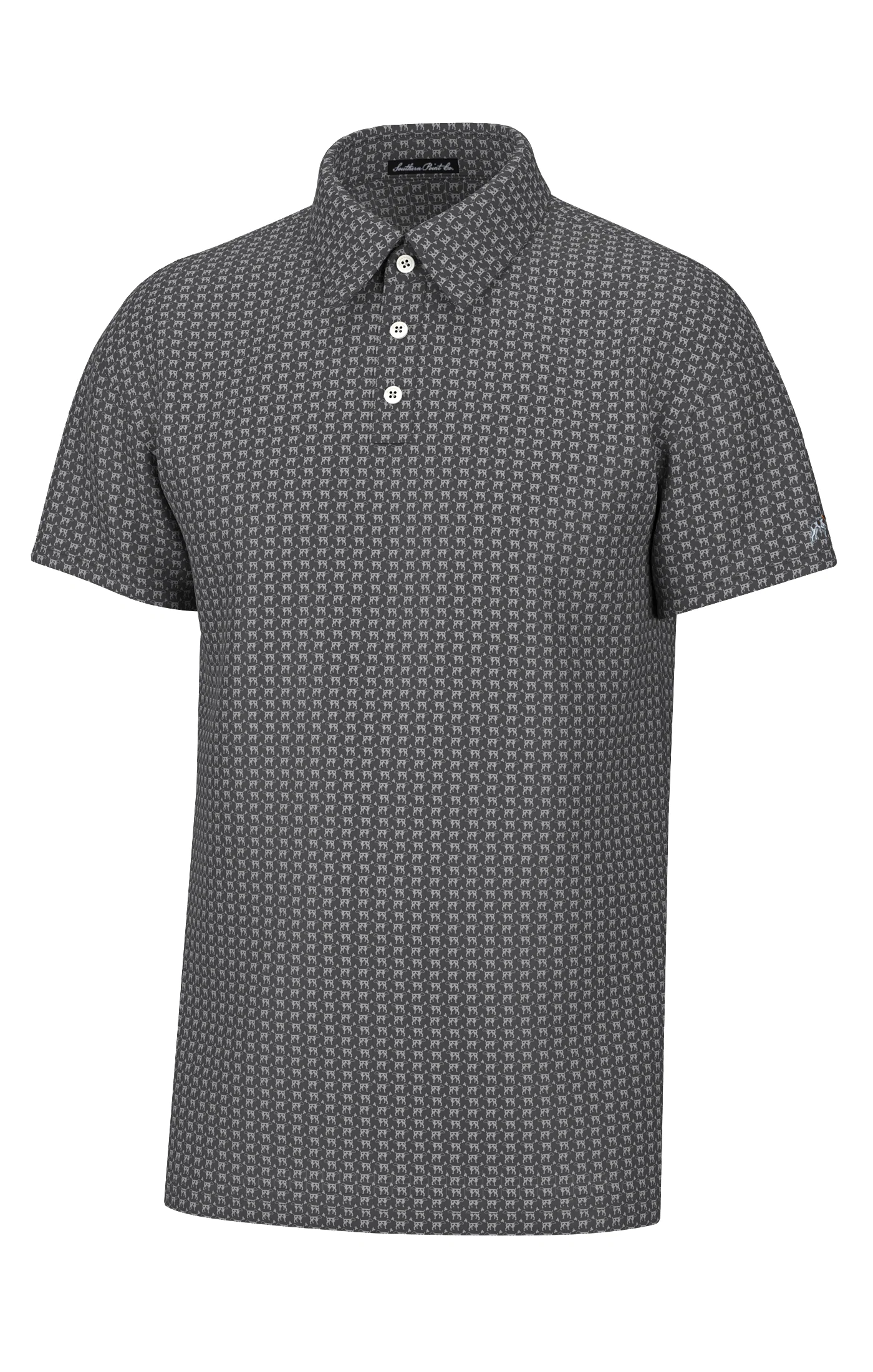 Southern Point Co. The Heritage Polo - Greyton Print
